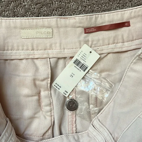 Anthropologie Pilcro Mid-rise Wide-leg cargo pants - Picture 3 of 9